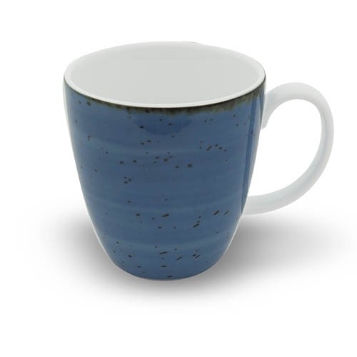 BECHERINHALT. 330 ml. SATURNO NATURFARBE DUNKELBLAU