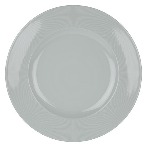 ASSIETTE PLATE DIAM. 27CM. RAIO COULEUR BLANC NOVA