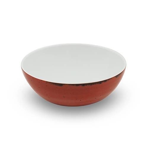 PLAT UNIVERSEL S DIAM. 12CM. SATURNO NATURE COULEUR ROUGE