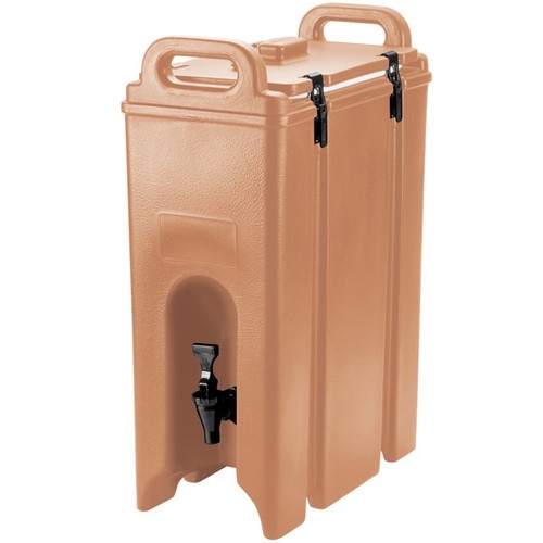 CAMTAINER 500LCD WITH NO DIP TAP CONT. 18 LITER DIMENSIONS 42X23CM. HGT.62CM. COLOR COFFEE BEIGE CAMBRO