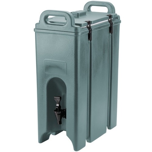 Camtainer 500LCD met no dip kraan inh. 18 liter afm. 42x23cm. hgt.62cm. kleur Slate Blue Cambro