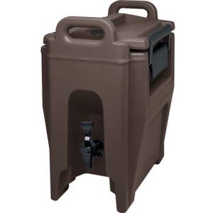 ULTRA CAMTAINER UC250 WITH NO DIP TAP CONT. 10.4 LITER DIMENSIONS 42.5X30CM. HGT.50CM. COLOR DARK BROWN CAMBRO