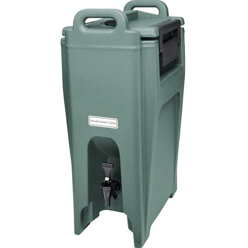 Ultra camtainer UC500 met no dip kraan inh. 19,9 liter afm. 42,5x30cm. hgt. 68cm.  kleur Slate Blue Cambro