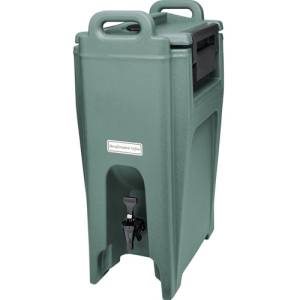 Ultra camtainer UC500 met no dip kraan inh. 19,9 liter afm. 42,5x30cm. hgt. 68cm.  kleur Slate Blue Cambro