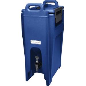 ULTRA CAMTAINER UC500 WITH NO DIP TAP CONT. 19.9 LITER DIMENSIONS 42.5X30CM. HGT. 68CM. COLOR NAVY BLUE CAMBRO