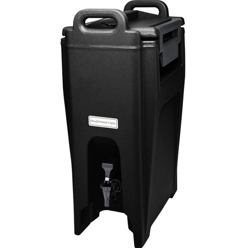 ULTRA CAMTAINER UC500 WITH NO DIP TAP CONT. 19.9 LITER DIMENSIONS 42.5X30CM. HGT. 68CM. COLOR BLACK CAMBRO