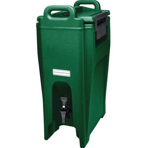 Ultra camtainer UC500 met no dip kraan inh. 19,9 liter afm. 42,5x30cm. hgt. 68cm.  kleur green Cambro