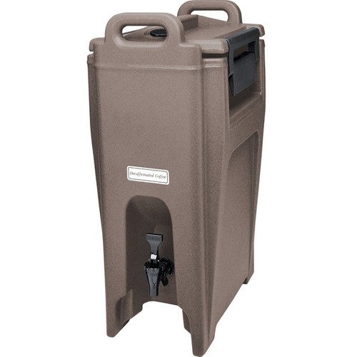 ULTRA CAMTAINER UC500 WITH NO DIP TAP CONT. 19.9 LITER DIMENSIONS 42.5X30CM. HGT. 68CM. COLOR GRANITE SAND CAMBRO