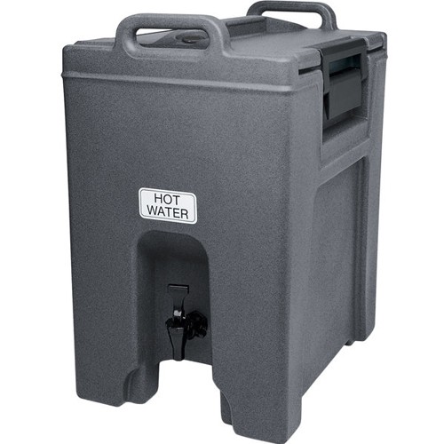 Ultra camtainer UC1000 met no dip kraan inh. 39,7 liter afm. 52x41,5cm. hgt.65,5cm. kleur Granite gray Cambro