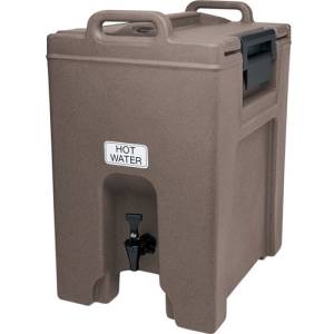 ULTRA CAMTAINER UC1000 WITH NO DIP TAP CONT. 39.7 LITER DIMENSIONS 52X41.5CM. HGT.65.5CM. COLOR GRANITE SAND CAMBRO