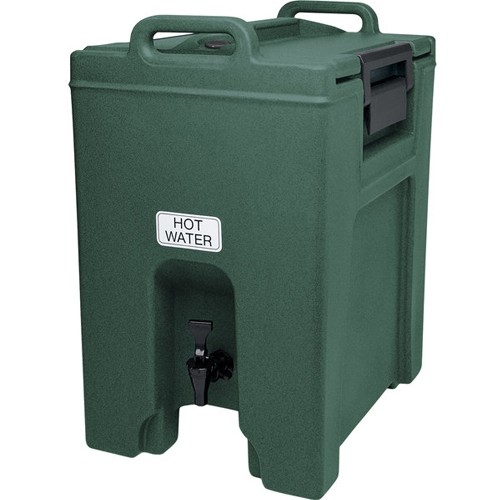 Ultra camtainer UC1000 met no dip kraan inh. 39,7 liter afm. 52x41,5cm. hgt.65,5cm. kleur Granite green Cambro