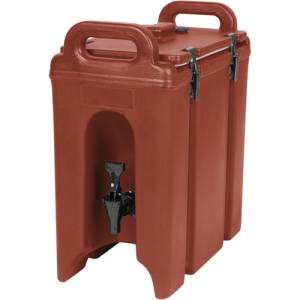 CAMTAINER 250LCD OHNE DIP-TAP-INHALT. 9,4 LITER GRÖSSE. 42X23CM. HGT.47CM. FARBE ZIEGELROT CAMBRO