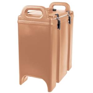 CAMTAINER 350LCD OHNE DIP-TAP-INHALT. 12,7 LITER ABM. 42X23CM. HGT. 47CM. FARBE KAFFEEBEIGE CAMBRO