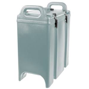CAMTAINER 350LCD WITHOUT NO DIP TAP CONT. 12.7 LITER DIMENSIONS 42X23CM. HGT. 47CM. COLOR SLATE BLUE CAMBRO