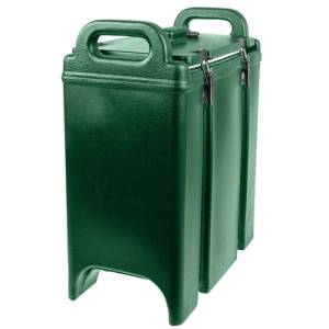 Camtainer 350LCD zonder no dip kraan inh. 12,7 liter afm. 42x23cm. hgt. 47cm. kleur green Cambro