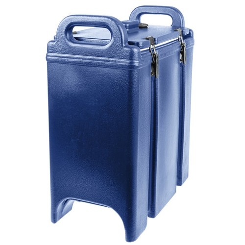 Camtainer 350LCD zonder no dip kraan inh. 12,7 liter afm. 42x23cm. hgt. 47cm. kleur navy blue Cambro