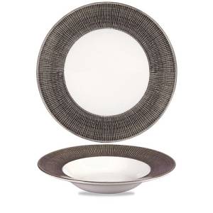 Kom diam. 28cm. Churchill Bamboo Dusk