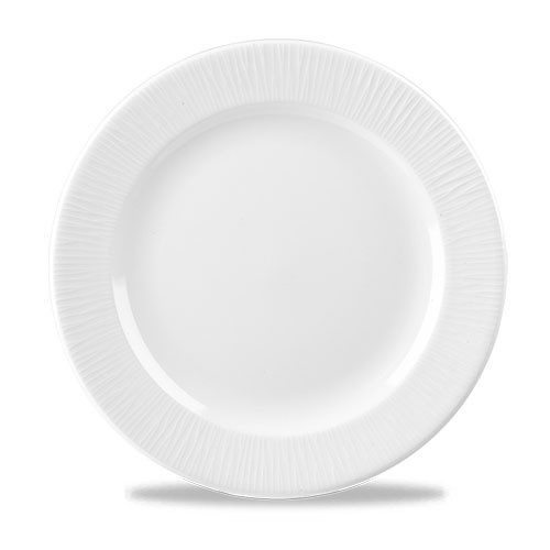 PLATTENDURCHM. 27,6 cm. CHURCHILL BAMBUS WEISS