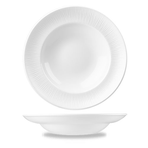 PASTA PLATE DIAM. 30.8CM. CHURCHILL BAMBOO WHITE