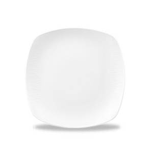 Bord vierkant afm. 17cm. Churchill Bamboo White