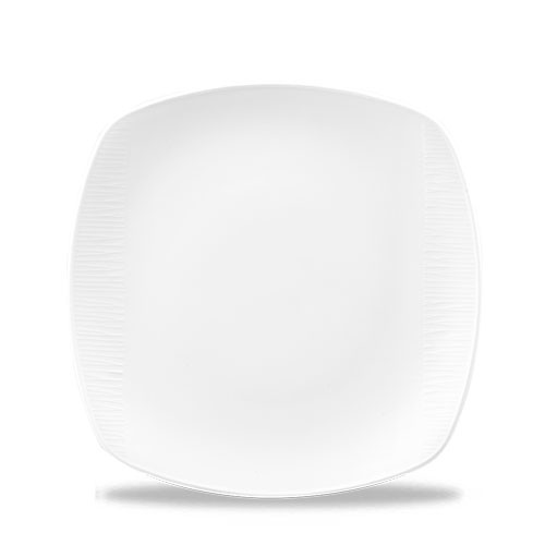 Bord vierkant afm. 22cm. Churchill Bamboo White