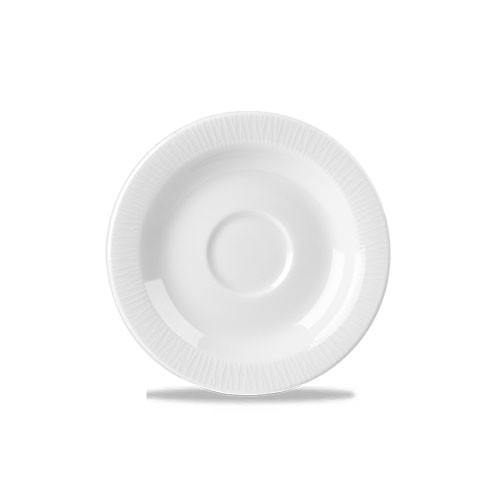 Schotel diam. 12.8cm. Churchill Bamboo White