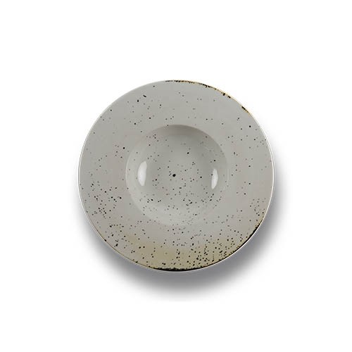 Coupebord diep diam. 29cm. Saturno Nature kleur White