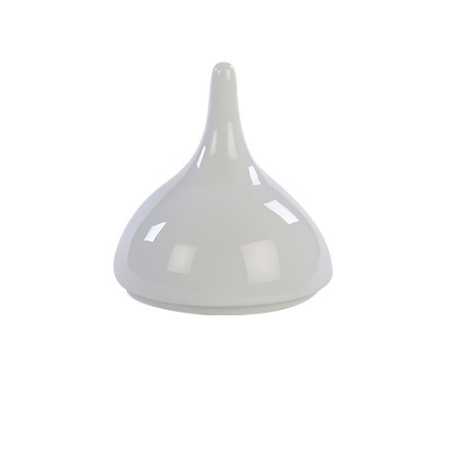 CLOCHE LOSE TBV. VERKOSTUNGSSCHALE UNIVERSAL DURCHM. 9CM. HG. 9CM. FARBE WEISS NOVA