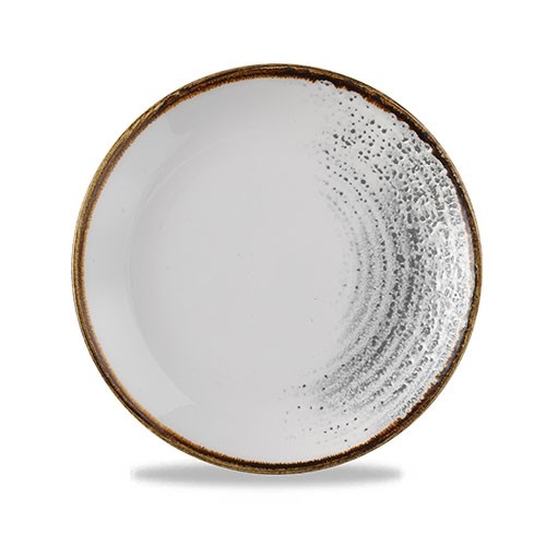 Coupe bord diam. 16.5cm. Churchill Homespun accents Jasper Grey