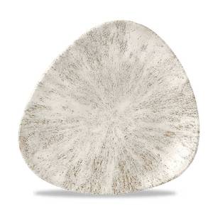 Bord Lotus afm. 22.9cm. Churchill Stone Agate Grey