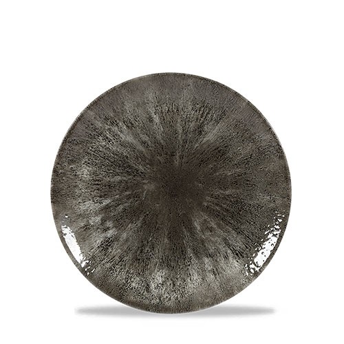 Coupe bord diam. 16.5cm. Churchill Stone Quartz Black