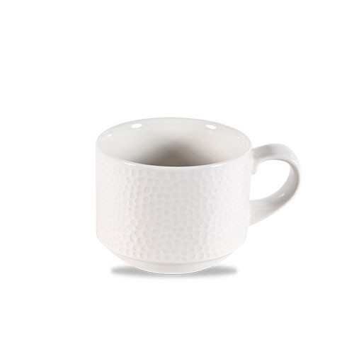 TEEBECHER / CAPPUCCINOBECHER STABILER INHALT. 22CL. CHURCHILL ISLA WEISS