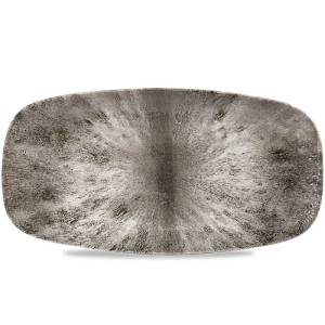 Längliche Brettgröße von Chefs. 35,5 x 18,9 cm. CHURCHILL STEINQUARZ SCHWARZ