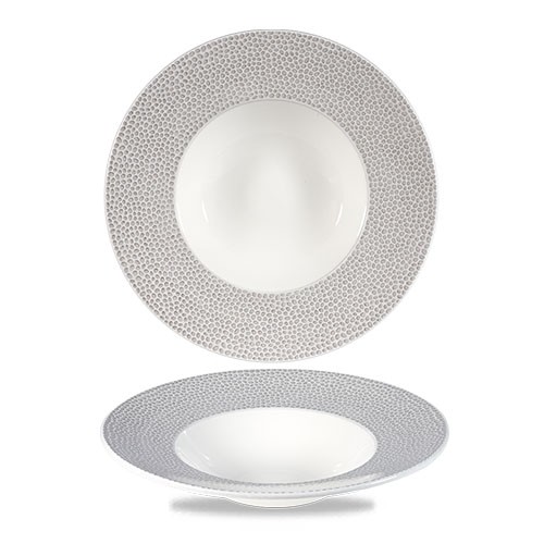 Bord diam. 24cm. Churchill Isla Shale Grey