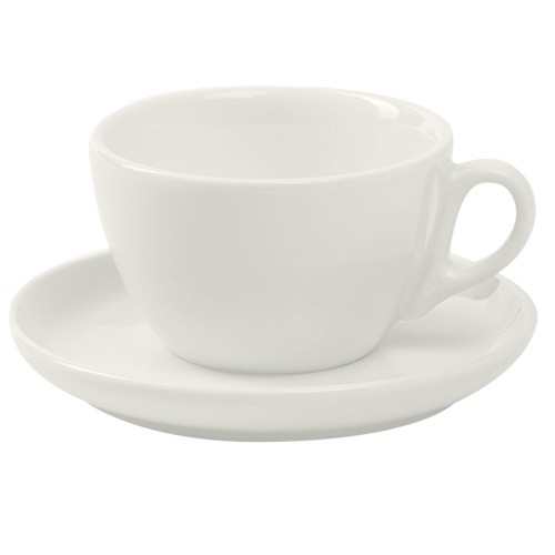 CAPPUCCINO-TASSE ROMA-INHALT. 28CL. FARBE ELFENBEIN NOVA