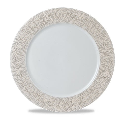 ASSIETTE DE PRÉSENTATION DIAM. 30,5 CM. SABLE CÔTIER DE L'ÎLE CHURCHILL