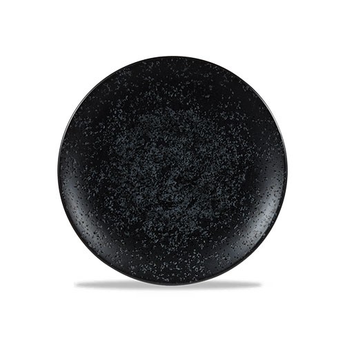 COUPE-PLATTE DURCHM. 15,5 cm. CHURCHILL MENU SHADES CALDERA ASH SCHWARZ