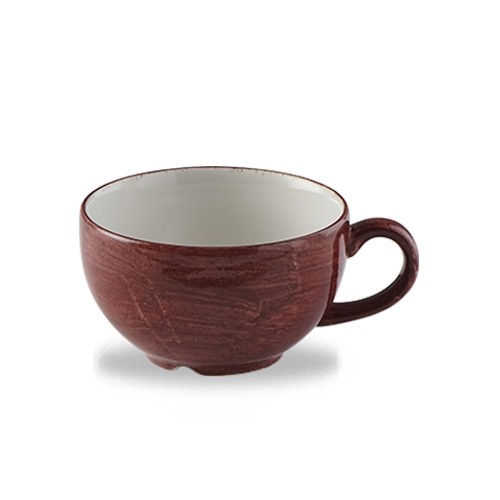 TASSE À THÉ / TASSE À CAPPUCCINO CONT. 34CL CHURCHILL PATINE ROUILLE ROUGE