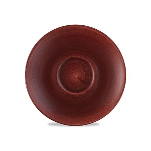 Schotel diam. 15.6cm. Churchill patina Rust Red