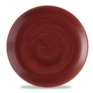 COUPE BORD EVOLVE AFM. 28.8CM. CHURCHILL PATINA RUST RED