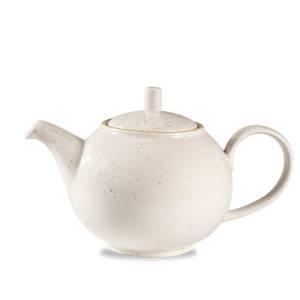 Theepot inh. 42.6cl. Churchill Stonecast Barley White