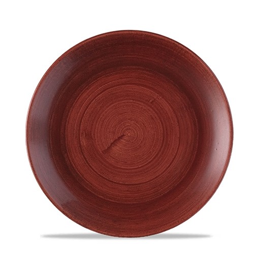 COUPE-PLATTE DURCHM. 21,7 cm. CHURCHILL PATINA ROSTROT