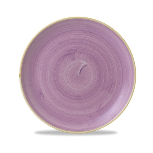 Coupe bord evolve diam. 28.8cm. Churchill Stonecast Lavender