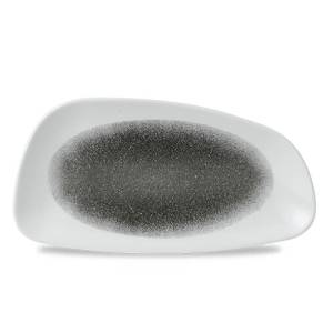 CHEFS GEO BOARD DIM. 30x15,5CM. CHURCHILL RAKU QUARZ SCHWARZ