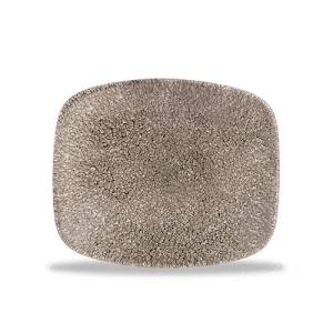 Chefs bord afm. 15.4x12.6cm. Churchill raku Quartz Black