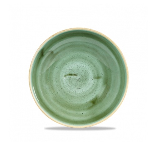 Kom coupe inh. 42.6cl. Churchill Stonecast Samphire Green
