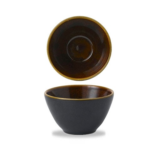 Kom diep kleur Tokyo Black inh. 24cl. Churchill Nourish