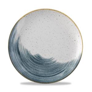 Coupe bord evolve diam. 26cm Churchill Stonecast Accents Blueberry