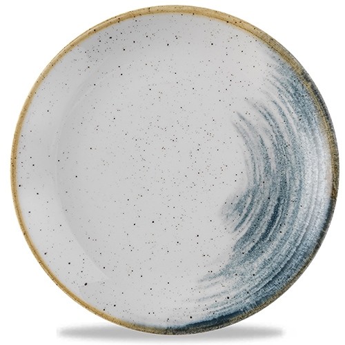 Coupe bord evolve diam. 21.7cm Churchill Stonecast Accents Blueberry