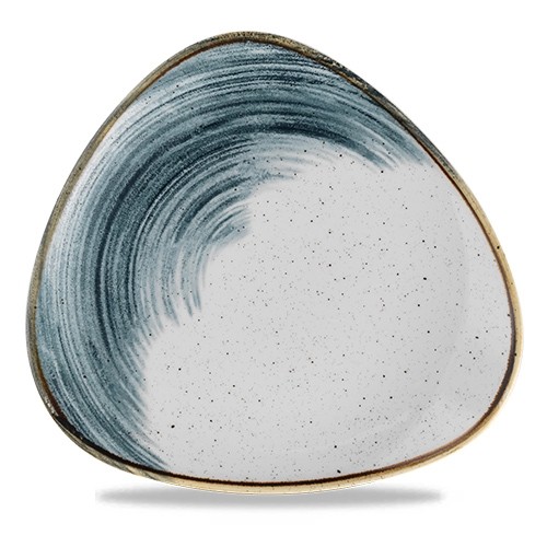 ASSIETTE LOTUS DIM. 26,5 CM CHURCHILL STONECAST ACCENTS BLEUET